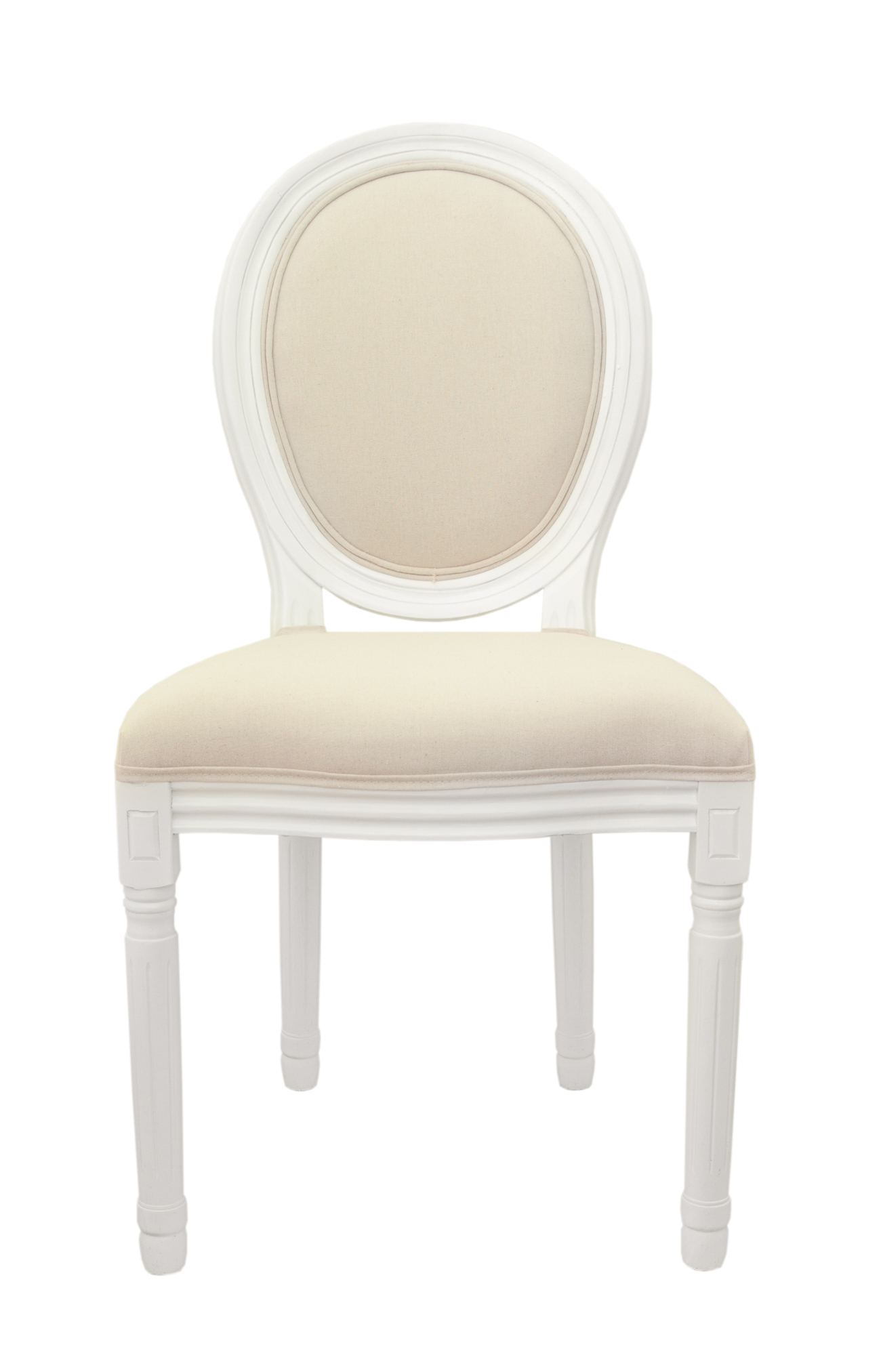 Стул Volker beige+white